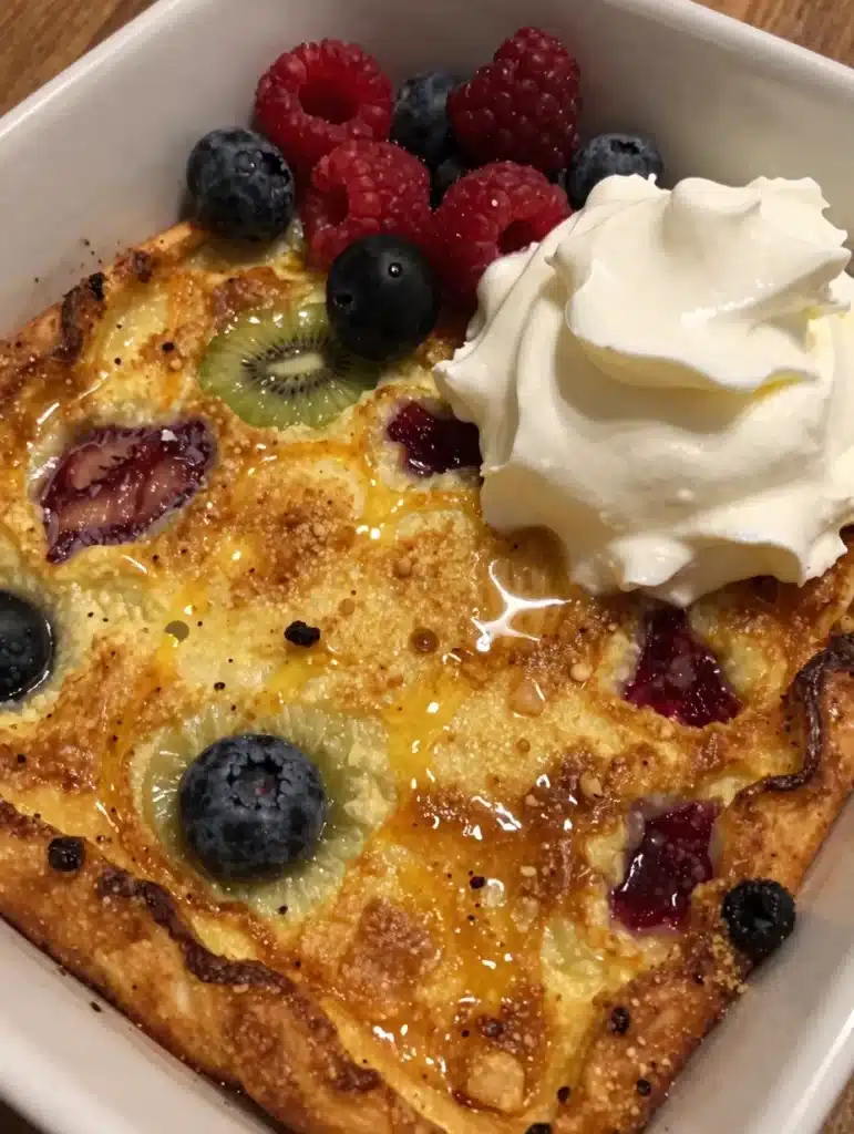 Summer Fruit Clafoutis