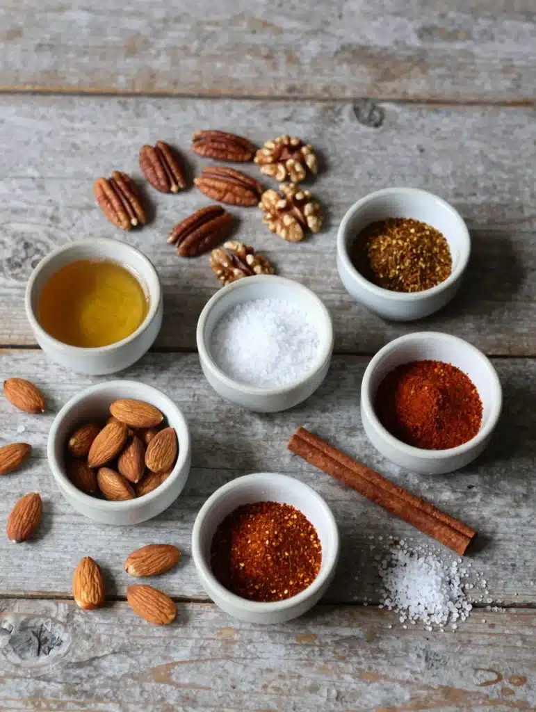 Sweet and Spicy Nuts