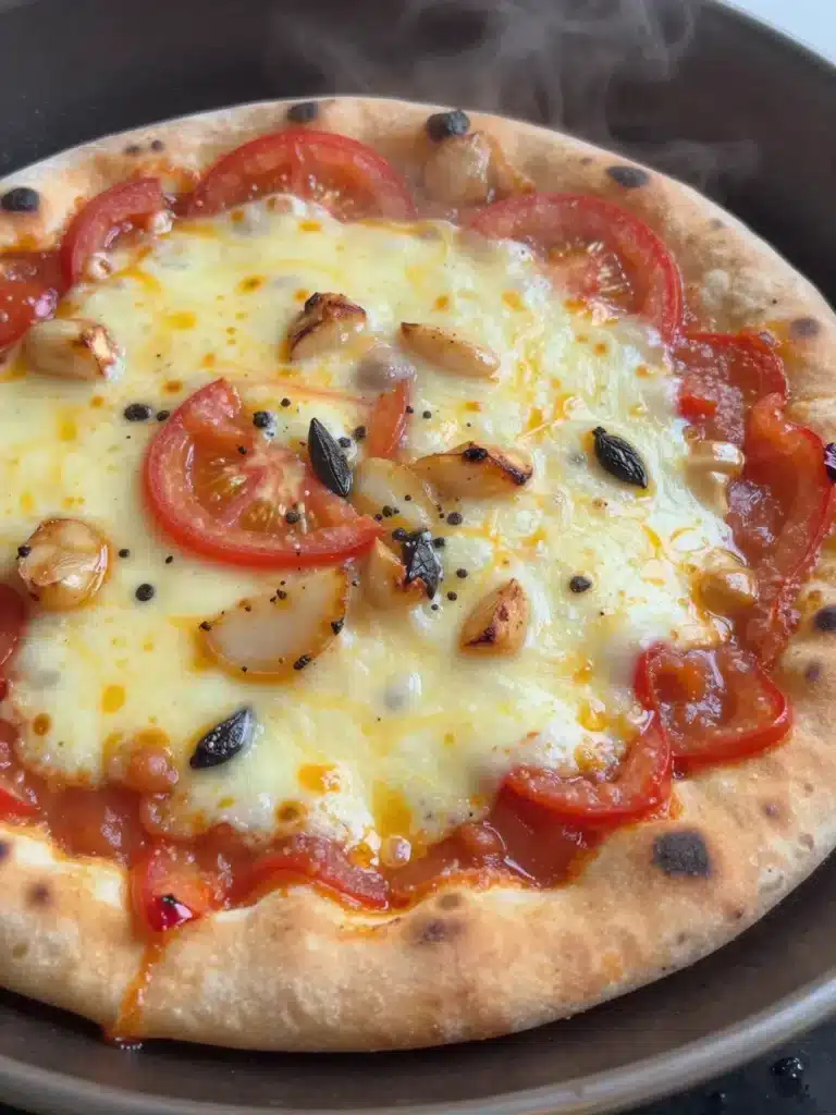 Tomato Basil Flatbread
