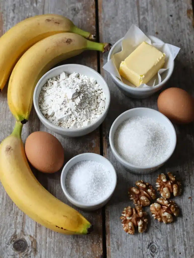 Walnut Banana Muffins