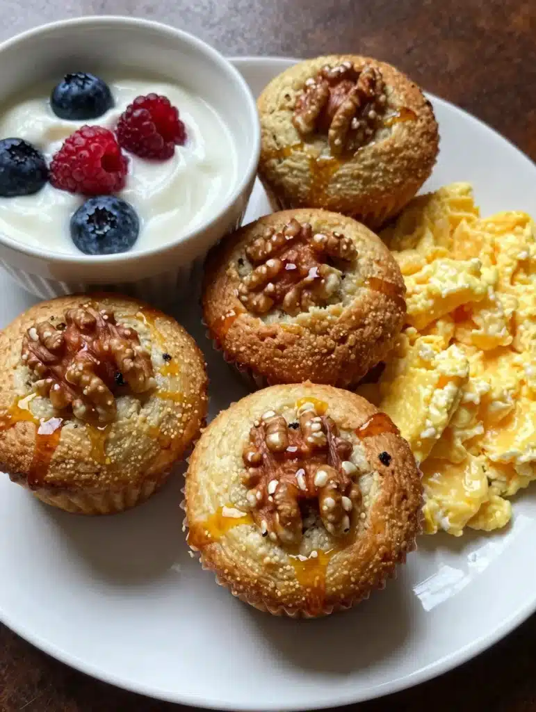 Walnut Banana Muffins