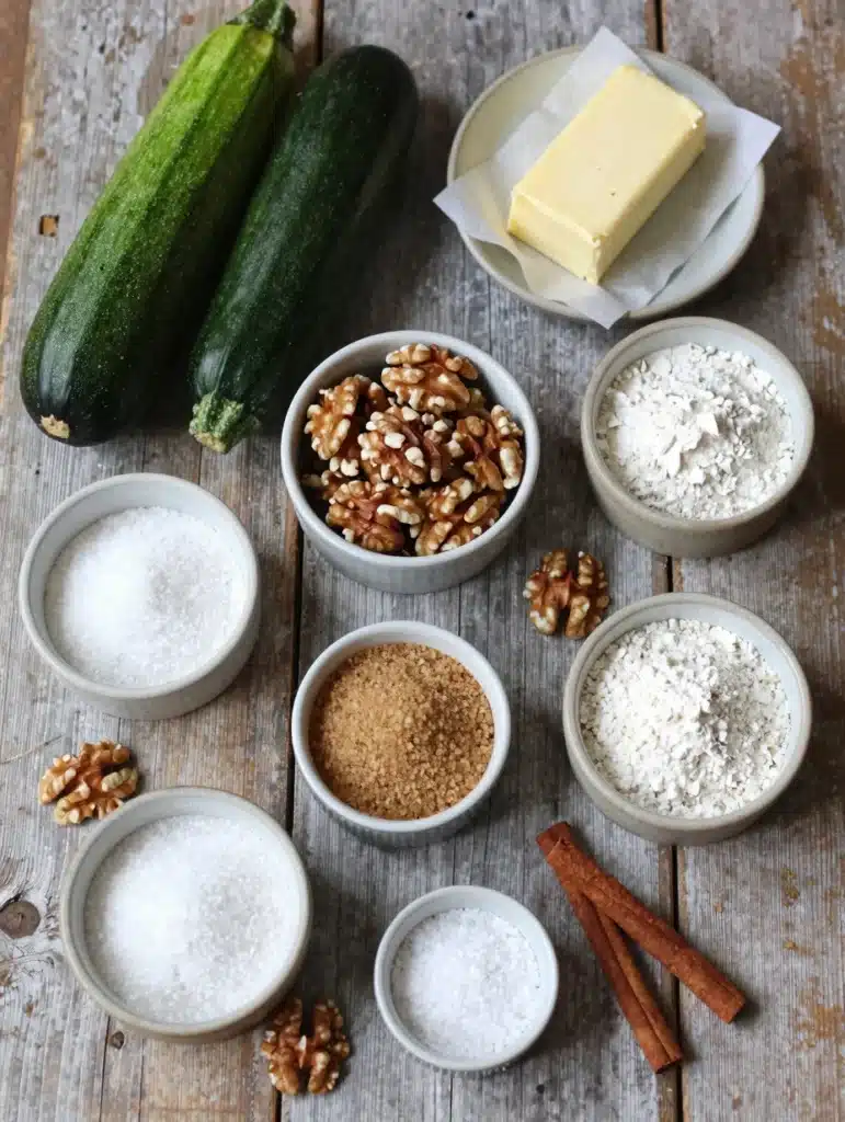 Zucchini Bread with Walnuts