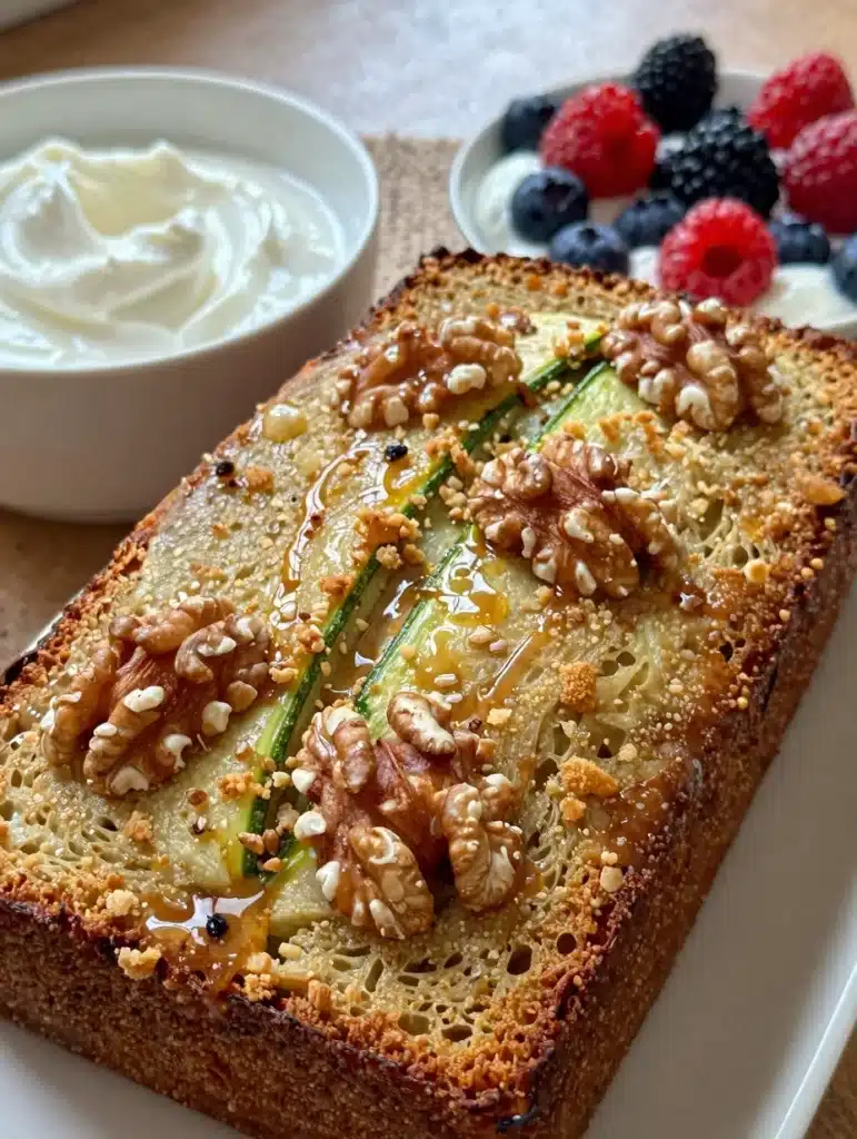 Zucchini Bread with Walnuts